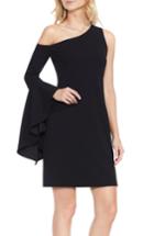 Women's Vince Camuto One-shoulder Sheath Dress - Black