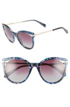 Women's Polaroid 51mm Cutout Polarized Cat Eye Sunglasses -