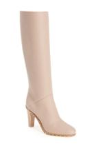 Women's Valentino 'soul Stud' Boot, Size 9us / 39eu - Beige
