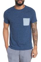 Men's Boss Tessler Slim Fit Pocket T-shirt, Size - Blue