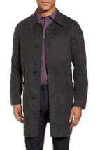 Men's Billy Reid Reversible Wool & Cashmere Walking Coat - Grey