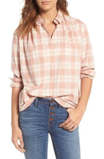 Women's Madewell Central Plaid Shirt