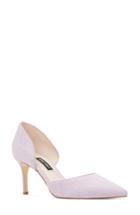 Women's Nine West Mossiel Open Sided Pump M - Purple
