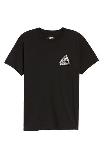 Men's O'neill Triad Graphic T-shirt, Size - Black