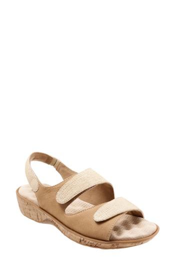 Women's Softwalk 'bolivia' Sandal .5 Ww - Beige