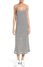Women's A.l.c. Asher Stripe Linen Midi Dress