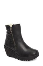 Women's Fly London Waterproof Gore-tex Wedge Boot Us / 35eu - Black