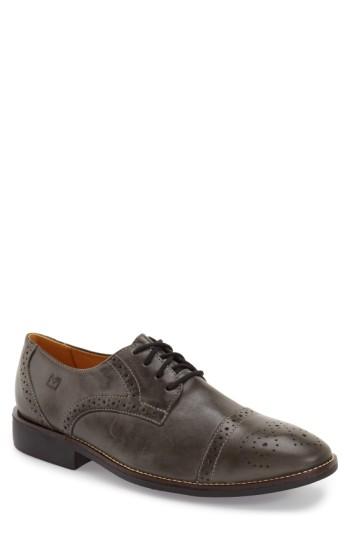 Men's Sandro Moscoloni Medallion Toe Derby .5 D - Grey
