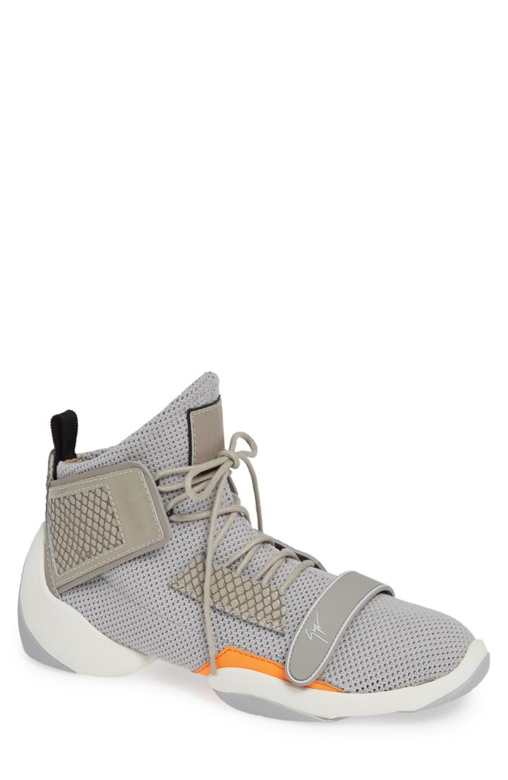 Men's Giuseppe Zanotti Bar Sneaker Us / 39eu - Grey