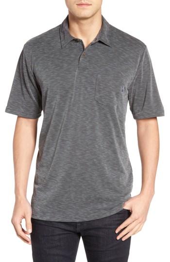 Men's Jack O'neill Monsoon Slub Pique Polo - Black