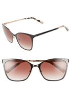 Women's Ted Baker London 53mm Rectangle Cat Eye Sunglasses -