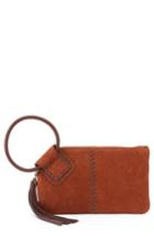 Hobo Sable Leather Clutch - Brown
