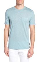 Men's Ted Baker London Taxi Slub Cotton Pocket T-shirt (xxl) - Blue