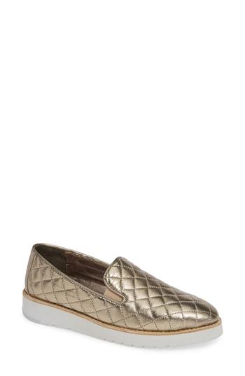 Women's Johnston & Murphy Portia Slip-on Sneaker M - Metallic