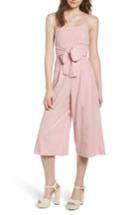 Women's Everly Strapless Cutout Jumpsuit - Pink