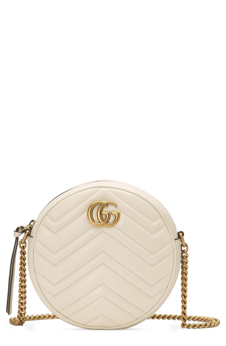 Gucci Mini Marmont 2.0 Leather Canteen Shoulder Bag -
