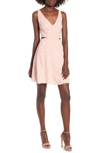 Women's Afrm Rayanna Minidress - Pink