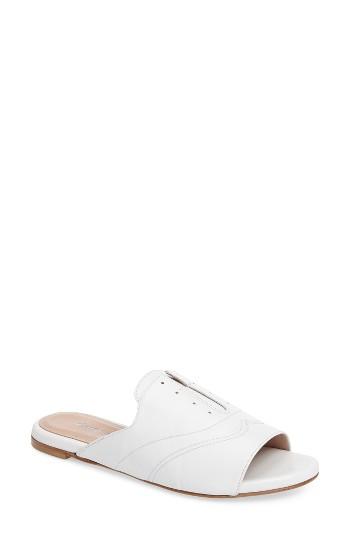 Women's Charles David Smith Mule M - White