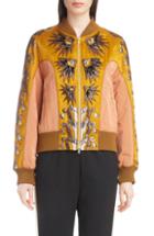 Women's Dries Van Noten Textured Bomber Jacket