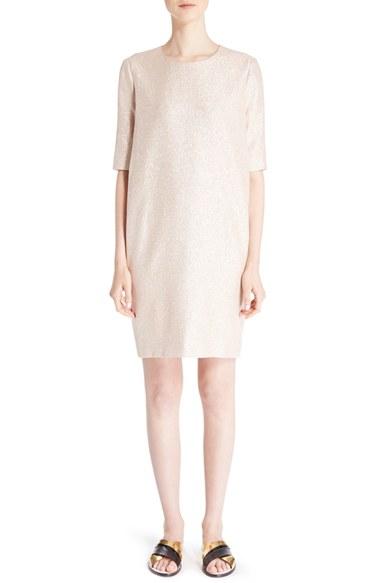 Women's Lanvin Lame Shift Dress