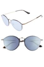 Women's Ray-ban 59mm Blaze Round Mirrored Sunglasses - Copper