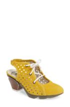 Women's Fly London Ozie Lace-up Pump .5-6us / 36eu - Yellow