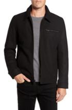Men's Vince Camuto Wool Blend Shirt Jacket - Black