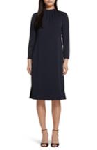 Women's Ted Baker London Ruched Neck Dress - Blue