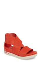 Women's Eileen Fisher Sport Platform Sandal .5 M - Orange