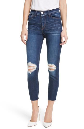 Women's L'agence Abigail French Slim Ripped Skinny Jeans