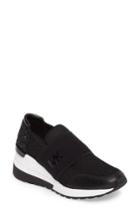 Women's Michael Michael Kors Felix Slip-on Glitter Sneaker M - Black