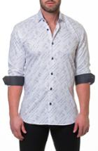 Men's Maceoo Luxor Trig Slim Fit Sport Shirt (s) - White