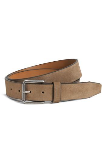 Men's Trask Cash Suede Belt