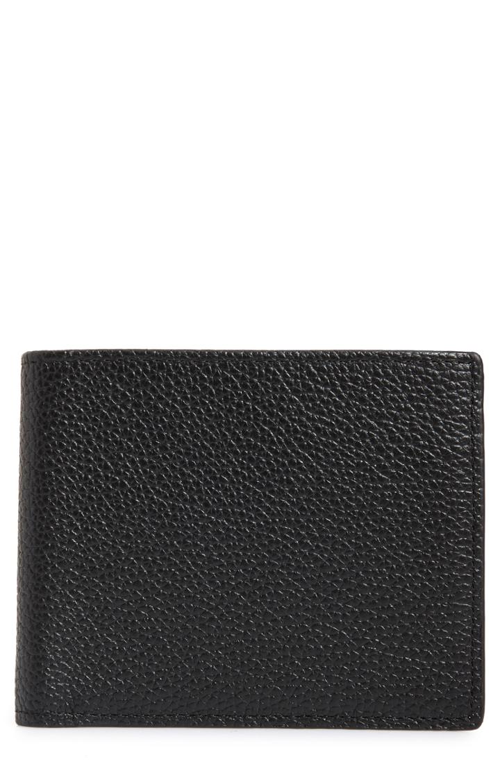 Men's Nordstrom Men's Shop Midland Rfid Leather Wallet - Black
