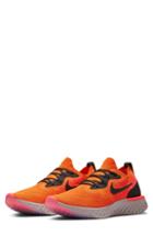 Men's Nike Epic React Flyknit Running Shoe M - Orange