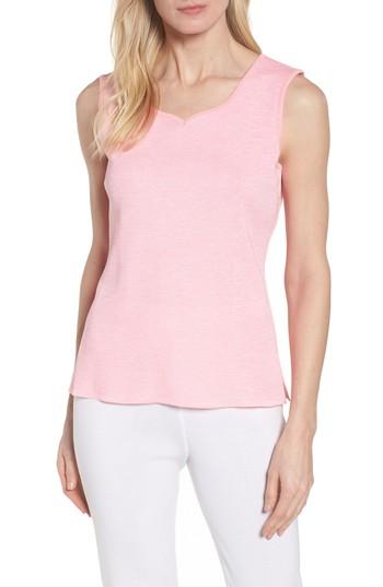 Women's Ming Wang Sweetheart Tank - Pink