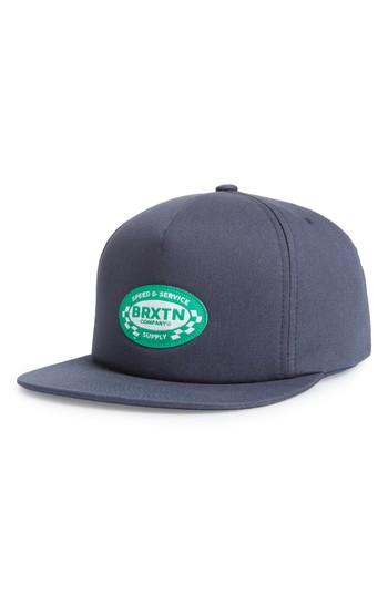 Men's Brixton Pomona Ball Cap - Blue