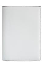 Smythson Hero Leather Passport Cover - White