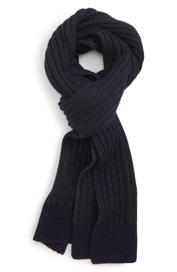 Men's Ted Baker London Plaited Chunky Scarf, Size - Blue