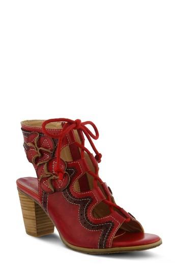Women's L'artiste Alejandra Sandal Us / 35eu - Red
