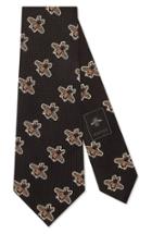 Men's Gucci Multi Bee Silk Tie, Size - Black