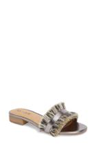 Women's Naturalizer Eden Ii Embroidered Mule .5 N - Beige