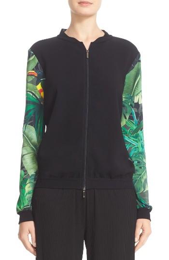 Women's Max Mara Maldive Tropicala Jersey Bomber