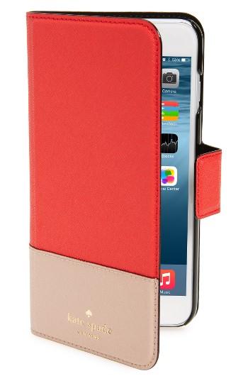 Kate Spade New York Cedar Street Iphone 7 & 7 Folio Case - Orange