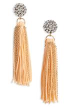 Women's Bp. Beaded Chain & Cord Tassel Earrings