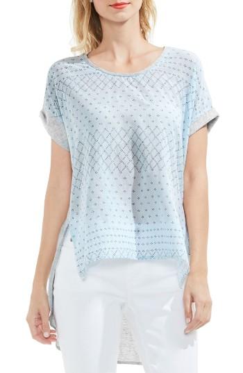 Women's Two By Vince Camuto Delicate Dabs Mixed Media Tee