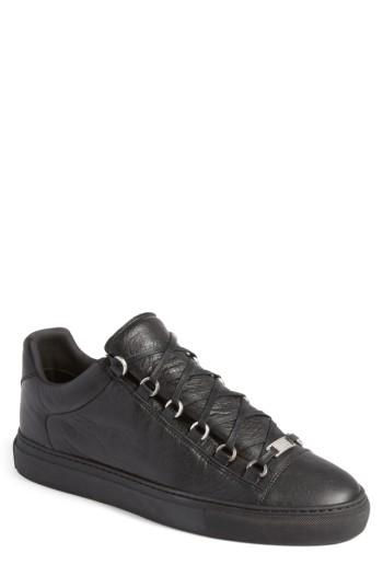 Men's Balenciaga Arena Low Sneaker Us / 41eu - Black