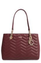Kate Spade New York Reese Park - Small Courtnee Leather Tote - Red
