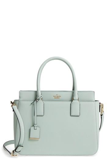 Kate Spade New York Cameron Street - Sally Leather Satchel - Blue
