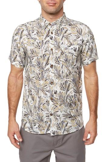 Men's O'neill Canvas Woven Shirt - Ivory